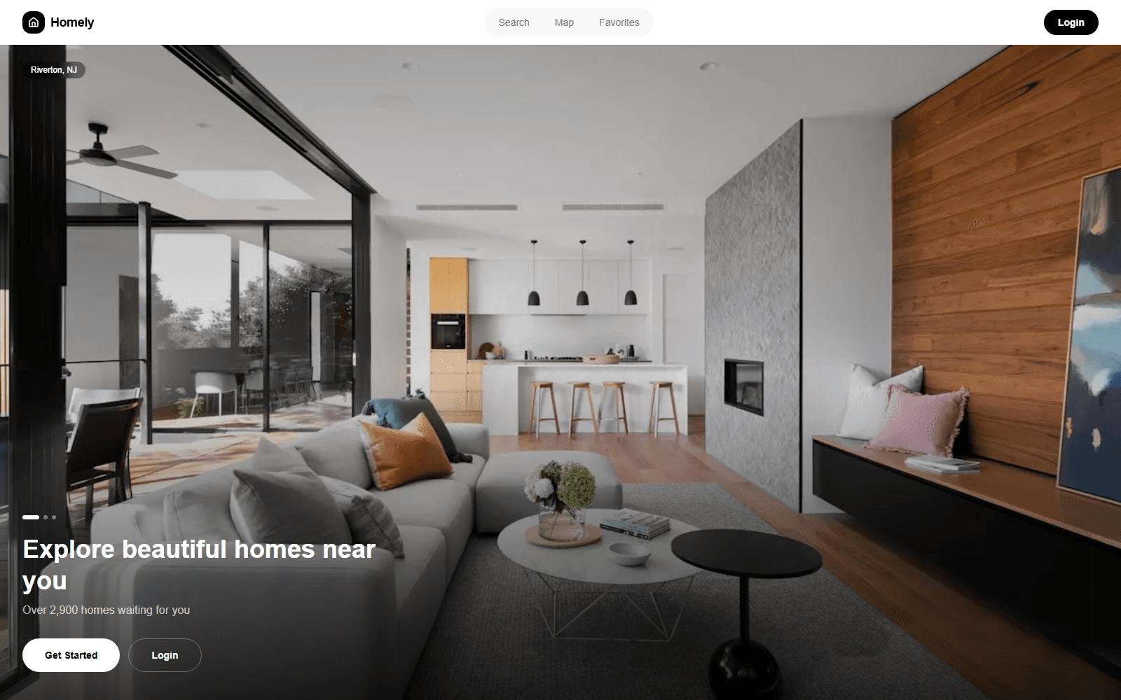 Real Estate Listings Platform screenshot